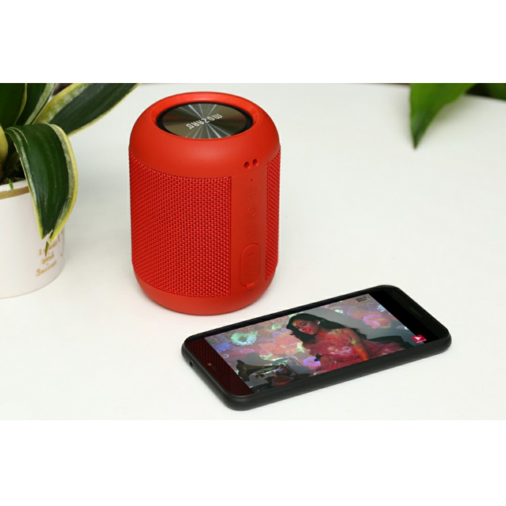 Loa Bluetooth Mozard E7 (Đỏ) like new 95%