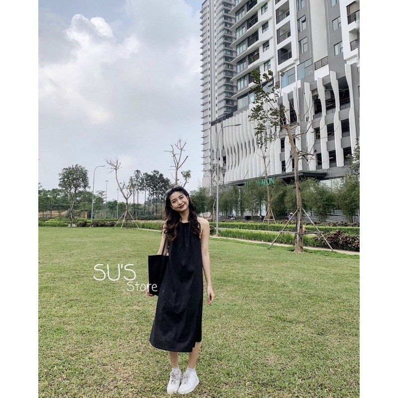 (loại 1) VÁY MAXI DÁNG CHỮ A  CỔ YẾM HỞ LƯNG CHẤT THÔ /GIÁ SIÊU TỐT/ (ẢNH THẬT Ở CUỐI) - HÀNG VỀ LIÊN TỤC MỖI 2 NGÀY | BigBuy360 - bigbuy360.vn