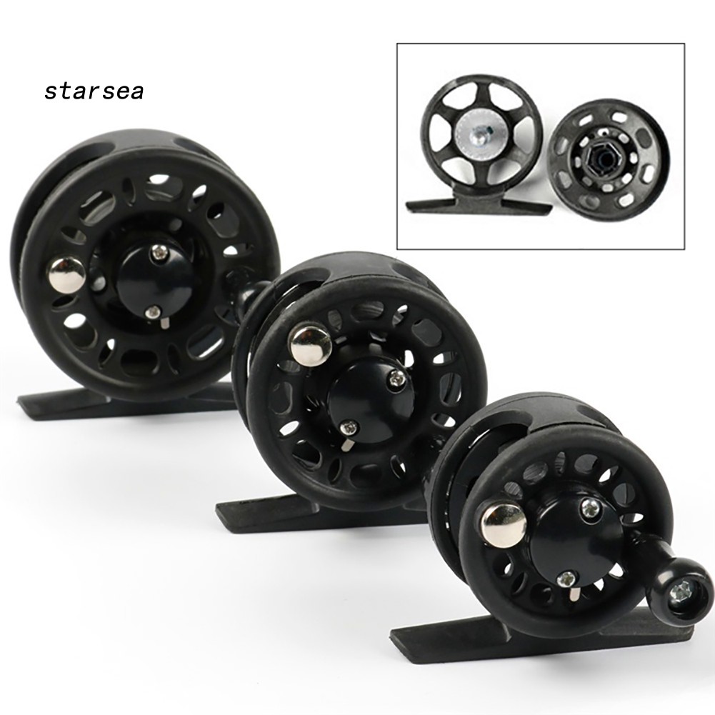 STSE_1Pc Outdoor Ice Fly Raft Fishing Accessories Plastic Reel ST 40 50 60 Wheel