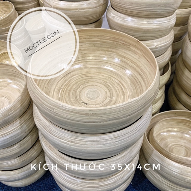 Chậu gỗ tre ngâm chân