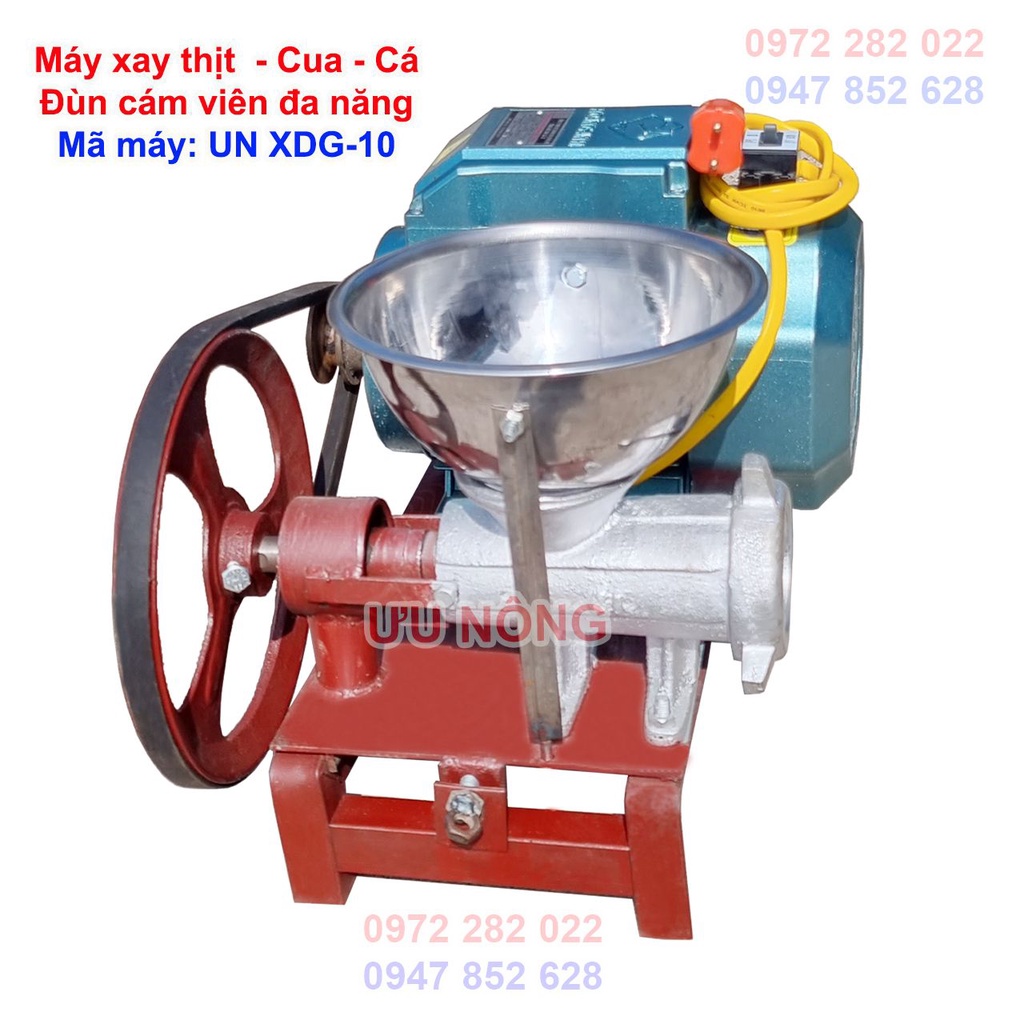 Máy xay thịt - Xay Cua - Xay Cá -  Xay xương - Đùn cám đa năng Cối 10