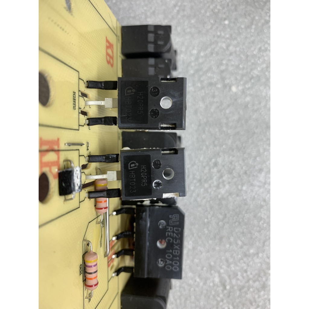 Mạch nguồn bếp đôi điện từ 26A chạy 2 IGBT 20A Công suất mạnh mẽ chính hãng