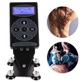 Xunb Professional LCD Display Tattoo Power Supply Multi-functional Button With Memory