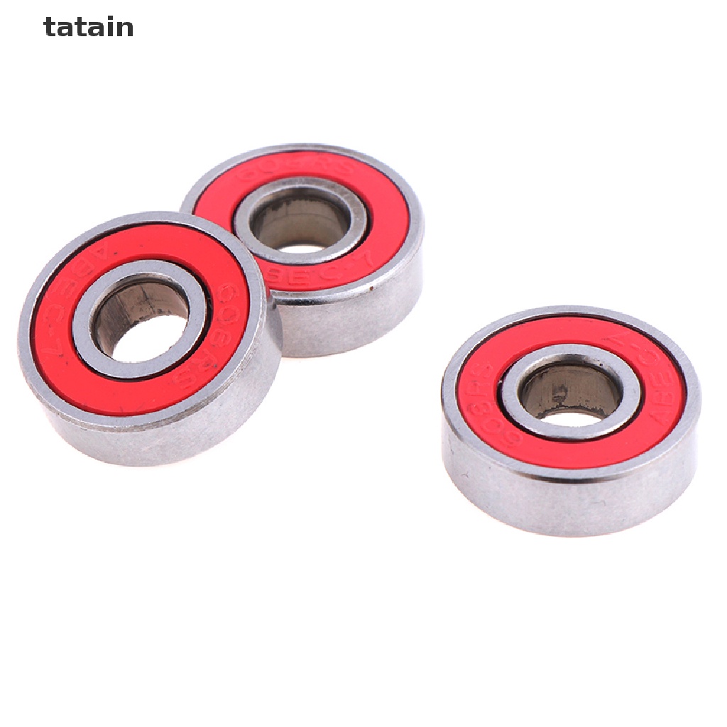 [TAT] 5Pcs Red ABEC-7 608RS Skateboard Roller Sealed Ball Bearings 8x22x7mm CVX