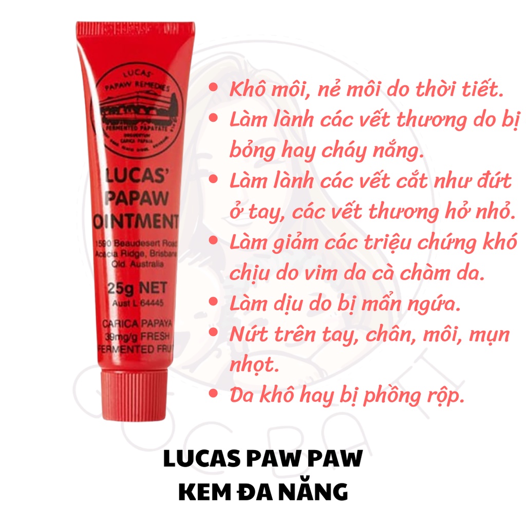 KEM ĐA NĂNG LUCAS PAW PAW ÚC