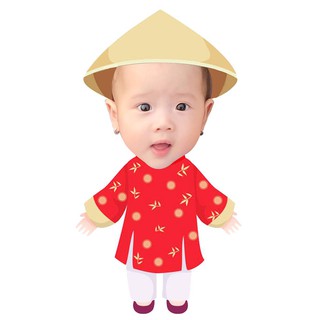 Chibi bé gái [Phụ kiện trang trí sinh nhật]