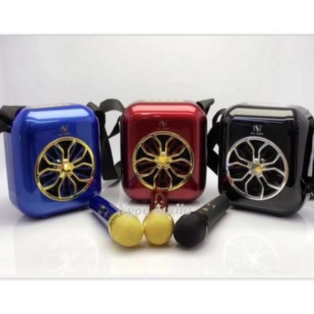Loa di động mini YS-A20 kiêm loa trợ giảng kèm mic không dây I Loa dạy học mini YS-A20 Rất Hay