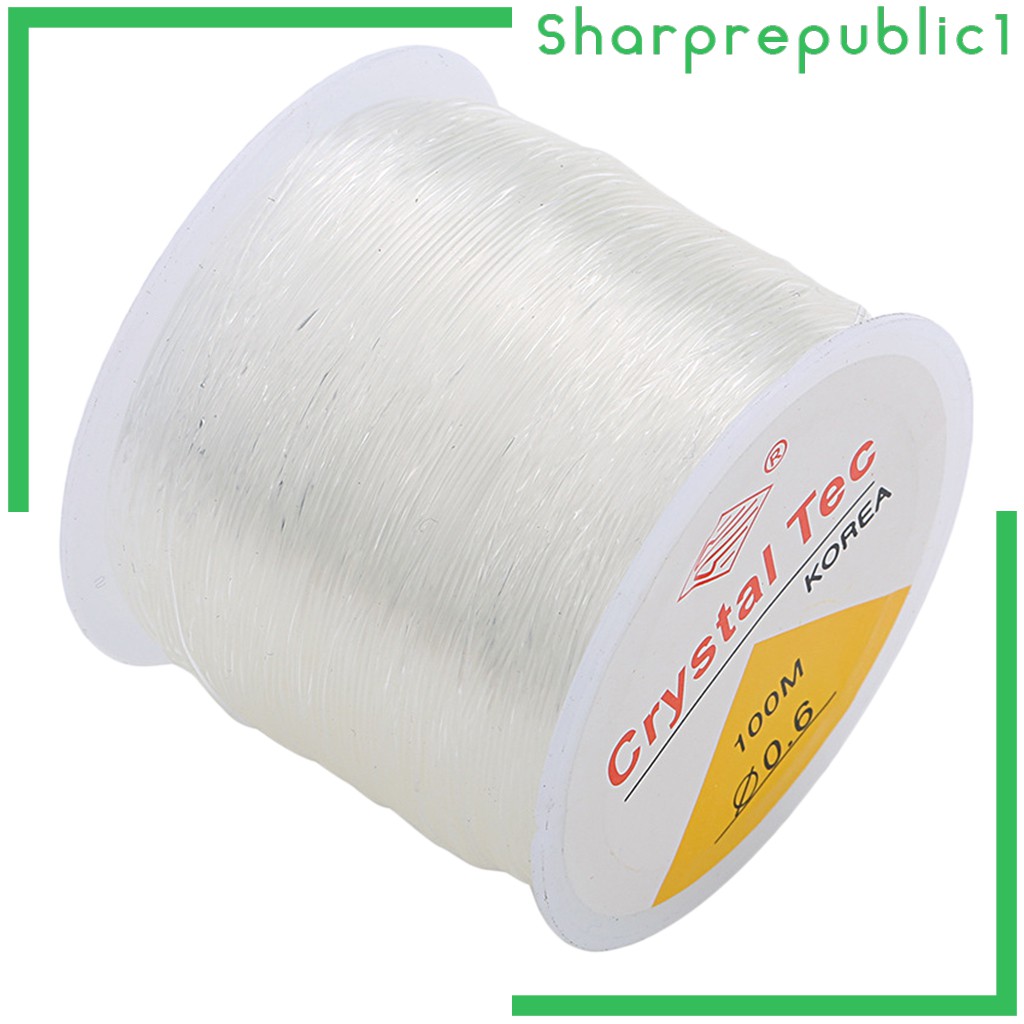 Elastic String, Stretchy Bracelet String Crystal String Bead Cord for Bracelet, Beading and Jewelry Making