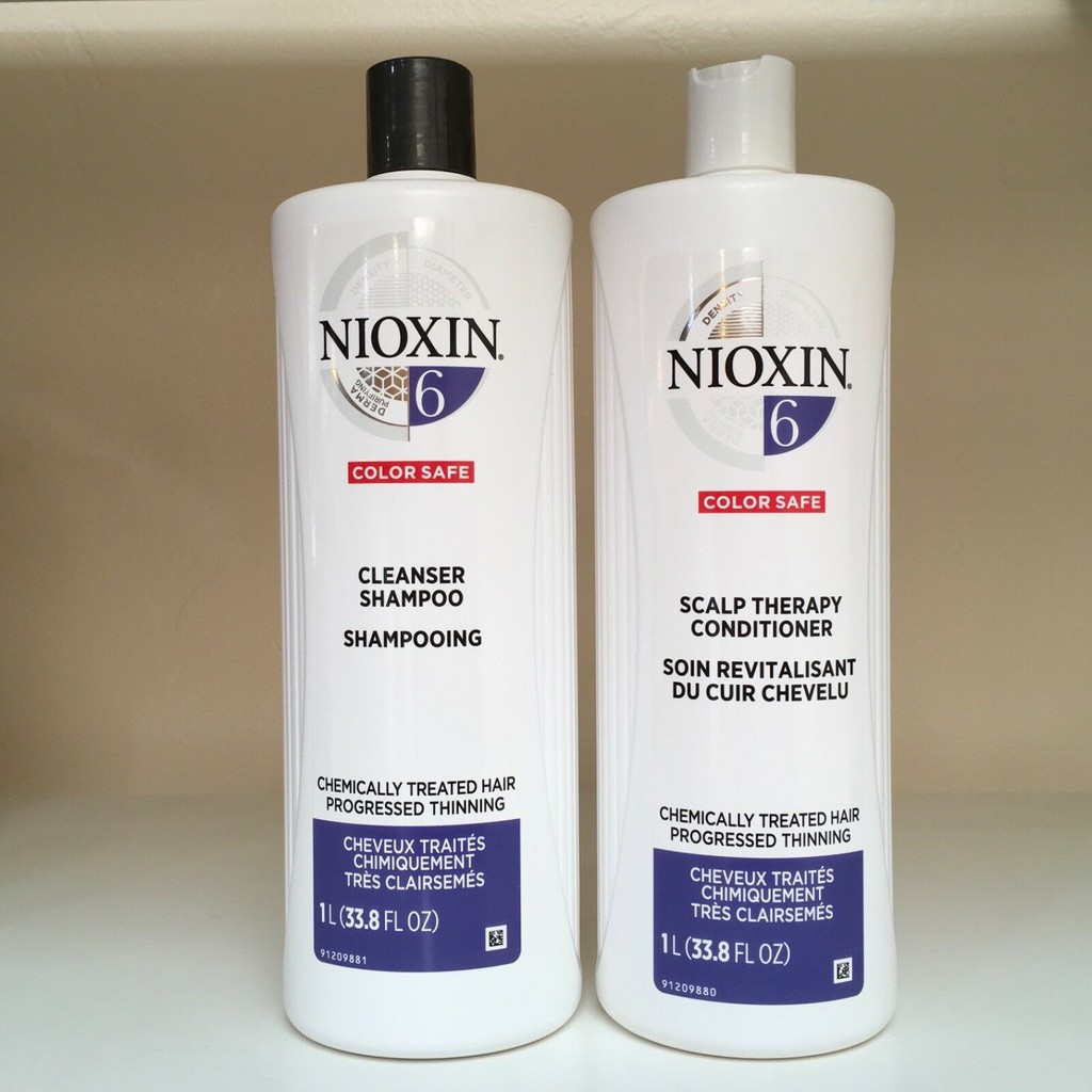 Dầu xả chống rụng tóc Nioxin System 6 Conditioner 1000ml ( New 2019)