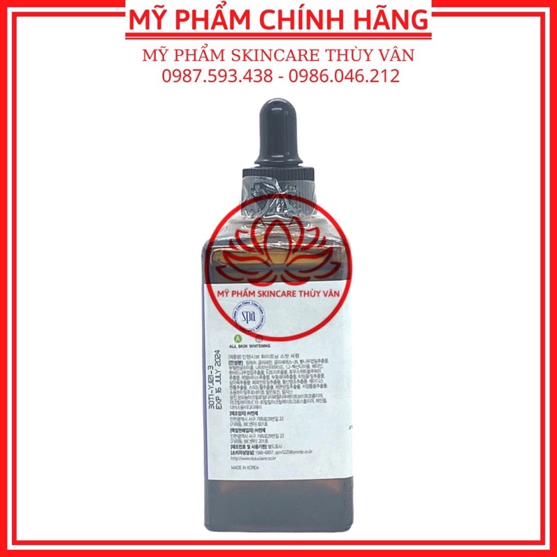 Serum Dưỡng Trắng Chuyên Sâu Loại Bỏ Thâm Nám Hàn Quốc Chính Hãng LEAU CLAIRE 100ml