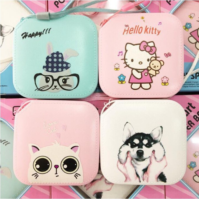 sạc dự phòng cute doremon, hello kitty 8000mah ETIỆN LỢI