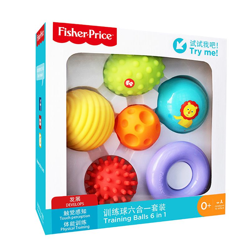 Fisher-quả Bóng Đồ Chơi Cầm Tay Phát Triển Giác Quan Cho Bé