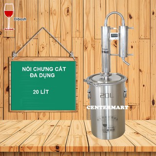 Nồi chưng cất đa dụng inox 304 dung tích 20 lít