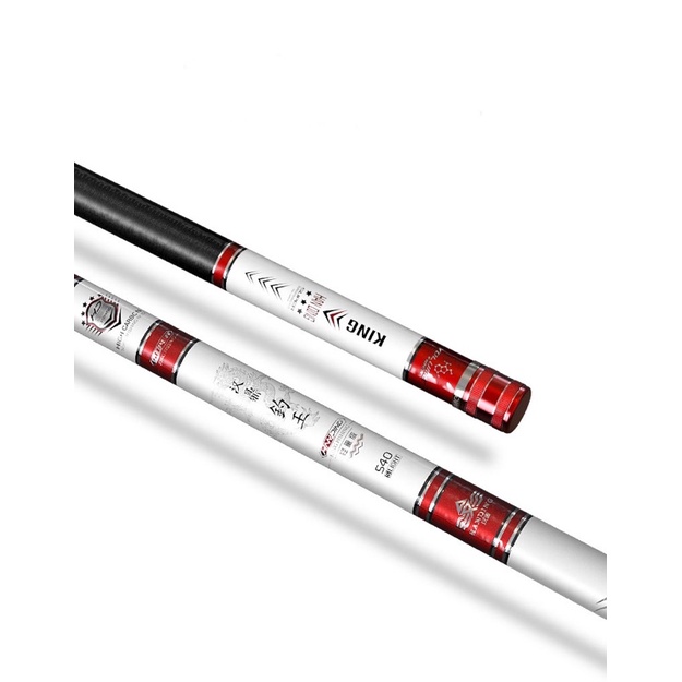 Cần Câu Handing Điếu Vương 5H-Công nghệ spiral X giúp cần mạnh mẽ hơn. Phân bố lực 28, đường kính ngọn 1.20
