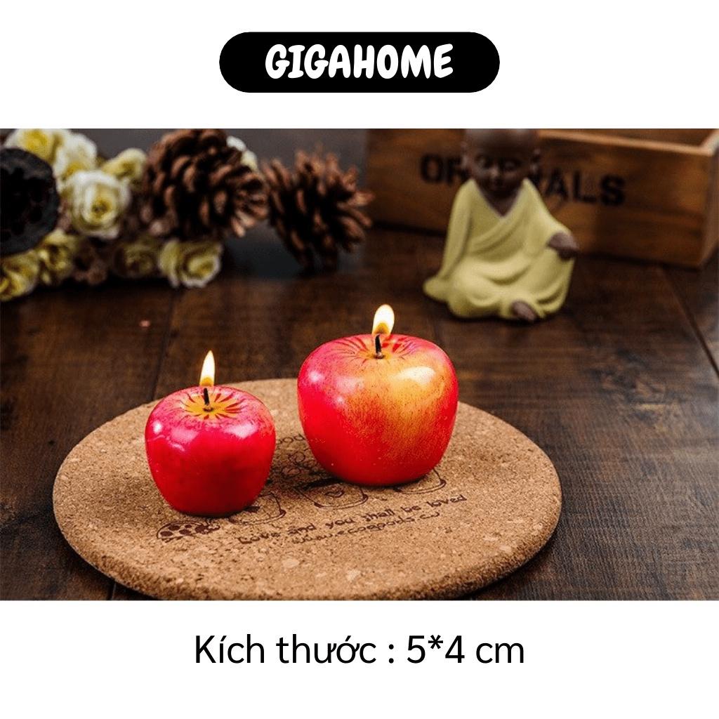 Sáp Nến Thơm GIGAHOME Hình Quả Táo Decor Phòng, Tỏa Hương Dịu Nhẹ, Thư Giãn 4127