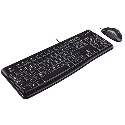 Combo Keyboard + Mouse Logitech MK120 Chính Hãng. COMBO PHÍM CHUỘT CÓ DÂY USB MK120 CHÍNH HÃNG.