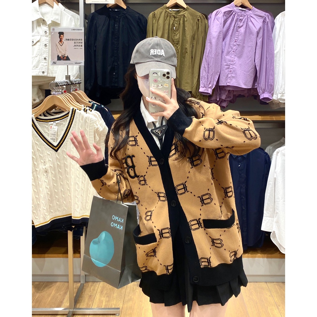 Áo Cardigan M.L.B 3Colors  FW23