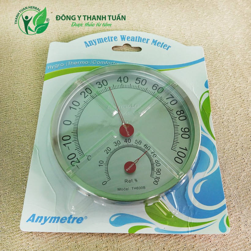 Nhiệt ẩm kế treo tường Anymetre TH600B | ThanhTuanMedical