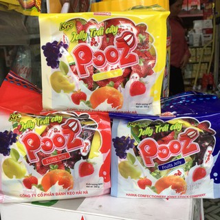 Kẹo Jelly Trái Cây Pooz Hải Hà gói 350g