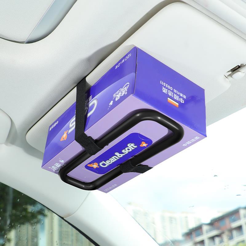 Giá Đỡ Hộp Khăn Giấy Gắn Tấm Che Nắng Trong Xe Hơi
