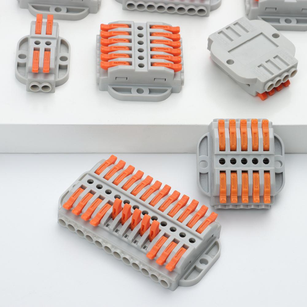 KUNHEV Đầu Nối Dây Điện 2-12 Chấu Thiết Kế Nhỏ Gọn Tiện Dụng