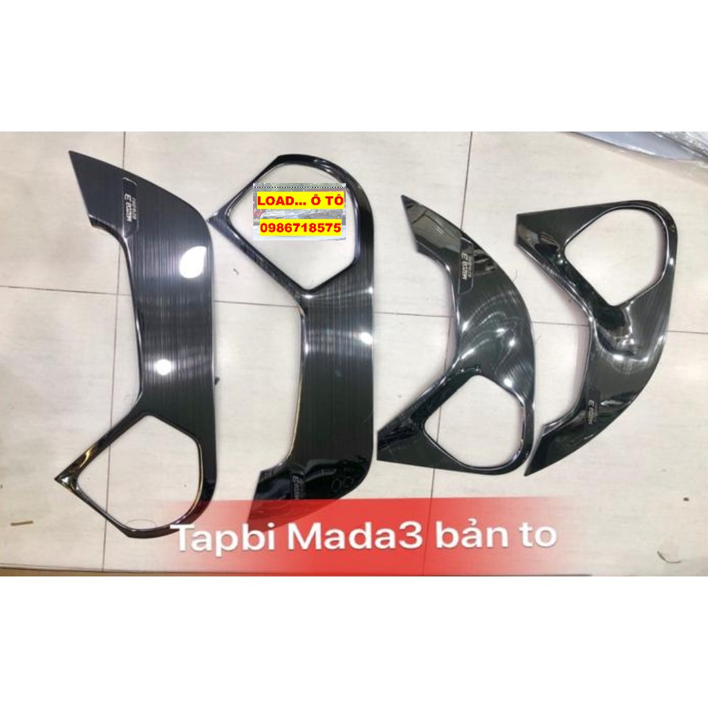 Ốp chống xước Tapli Mazda 3 bản to 20218-2019 Titan Black Form cũ