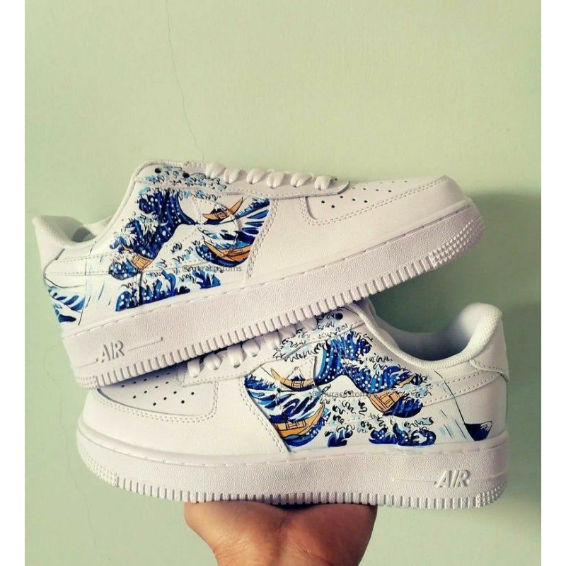Giày af1 custom sống biển FULL size FULL BOX NAM NỮ hàng 1:1