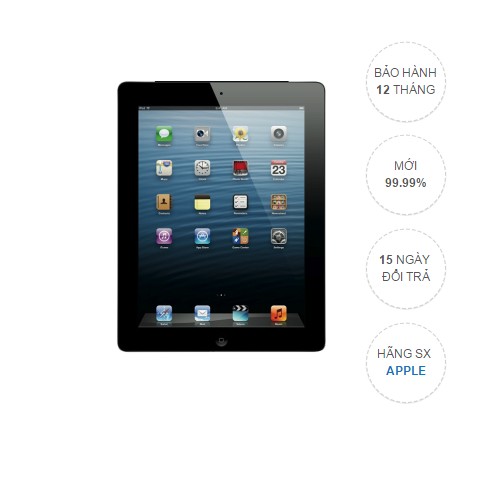 iPad 4 4G/Wifi (32GB) 99% | BigBuy360 - bigbuy360.vn