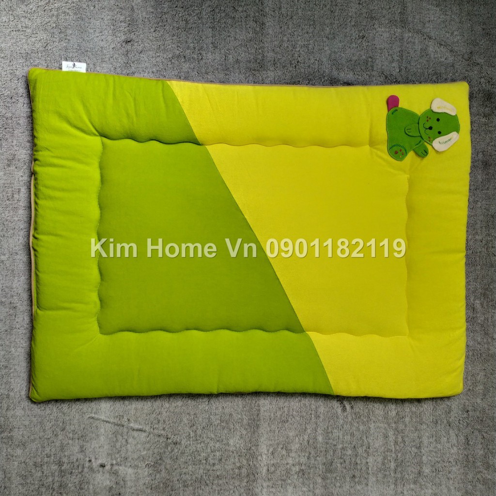 Bộ nệm gối sơ sinh kim home(Cho em bé từ 0-2 tuổi)