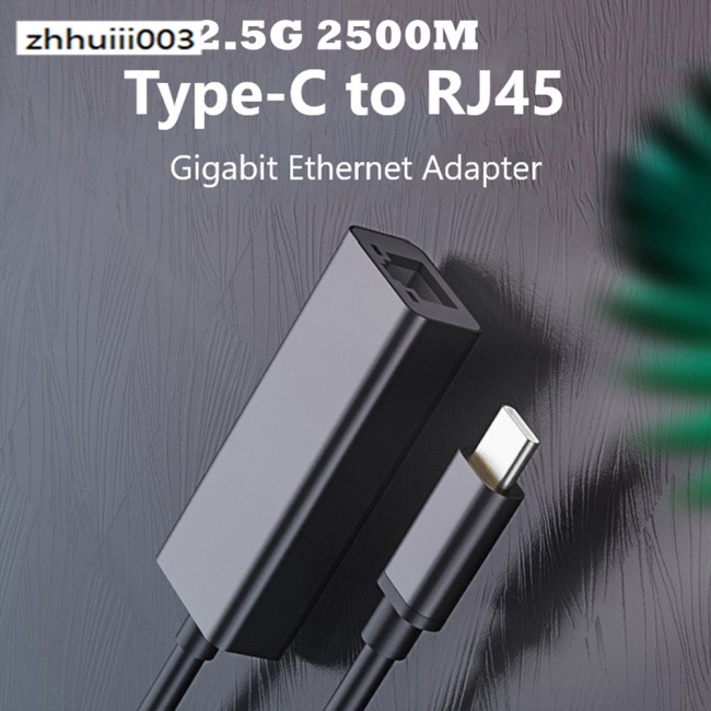 Cáp Chuyển Tín Hiệu Usb Type C Sang Mạng Lan RJ 45 Tốc Độ 10/100/1000 Mbps Cho Máy Tính Laptop