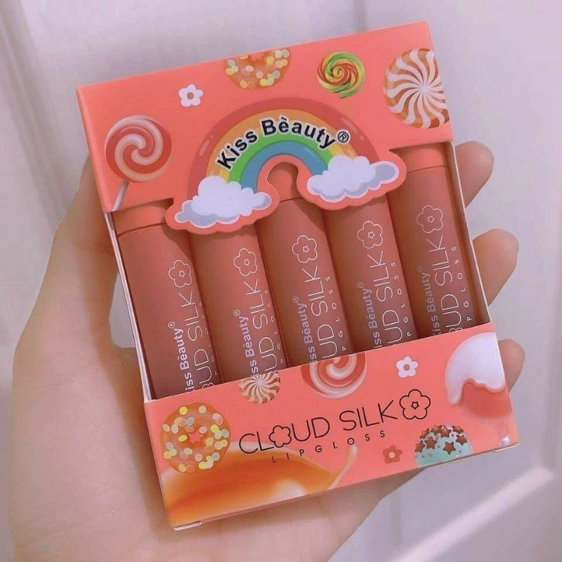 Set son lì 5 cây của Kiss beauty