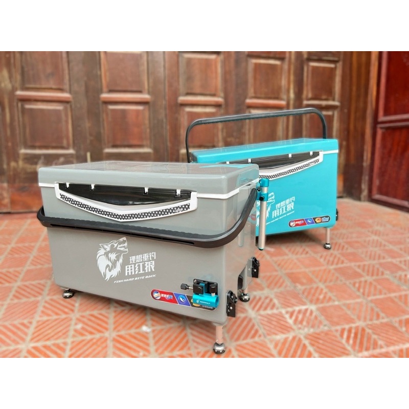 Thùng câu đài RedWolf 29L full phụ kiện