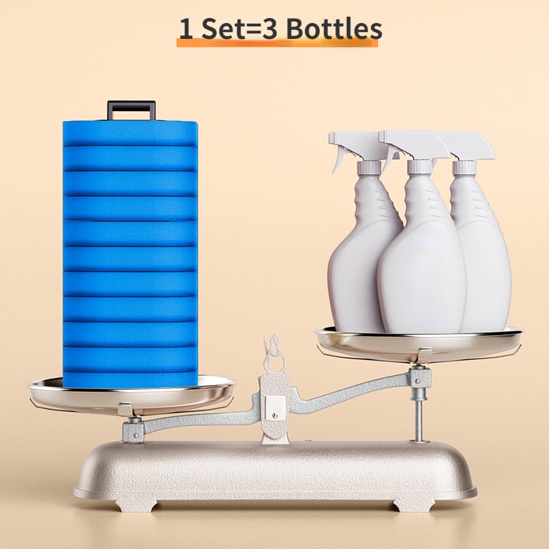 Bộ Bàn Chải Vệ Sinh Toilet Dùng Một Lần Cán Dài Tự Động Không Cần Chạm