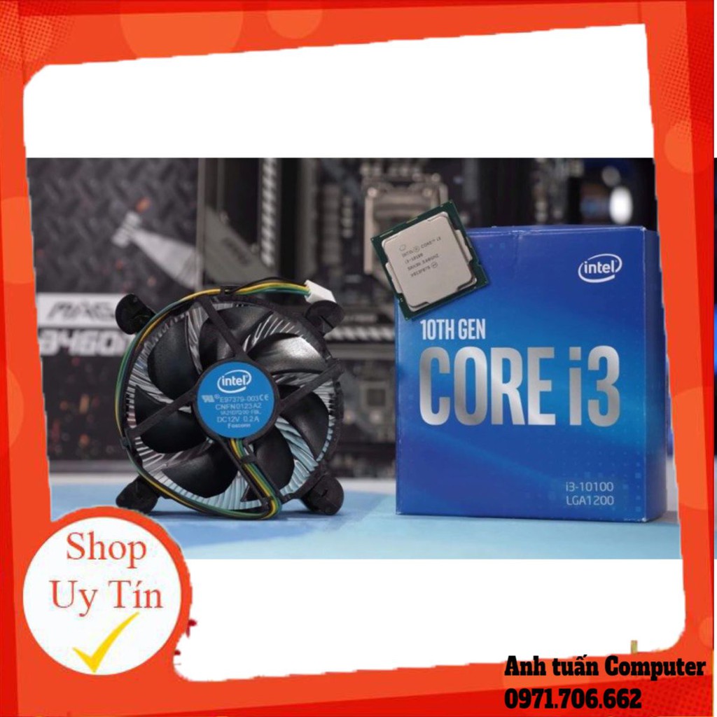 Combo CPU Intel Core i3-10100 + Mainboard Bo Mạch Chủ Gigabyte H410M DS2V- Hàng Chính Hãng | BigBuy360 - bigbuy360.vn