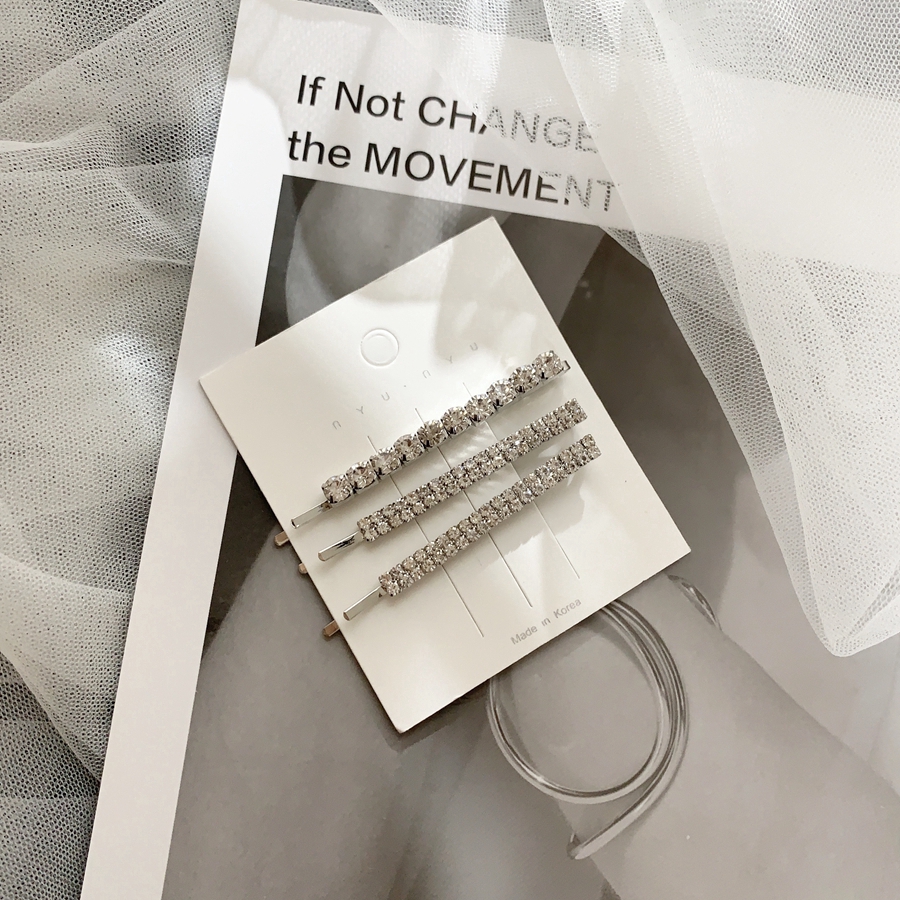 Kẹp Tóc Đính Đá Và Ngọc Trai Hình Hoa Tuyết Xinh Xắn Cho Nữ