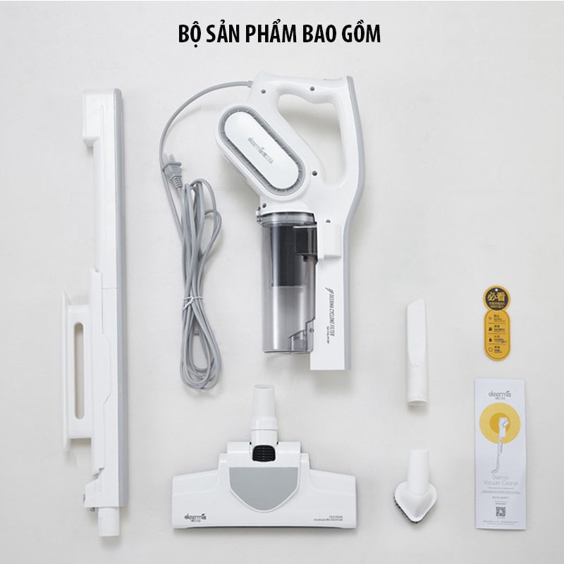 Máy hút bụi cầm tay DX700, Máy hút bụi gia đình Công nghệ lốc xoáy, Thiết kế tay cầm 2in1 DL5