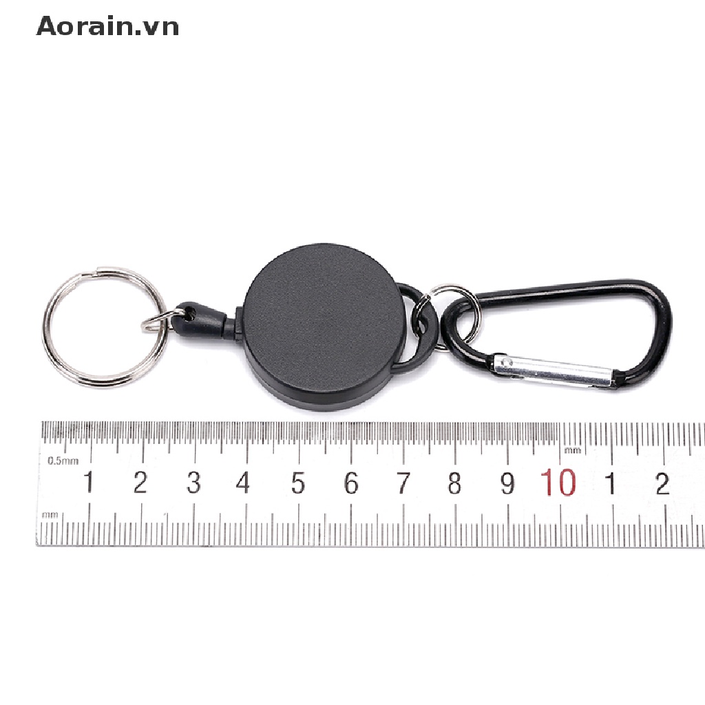 Móc Khóa Thép Màu Đen Nhỏ Gọn Tiện Dụng