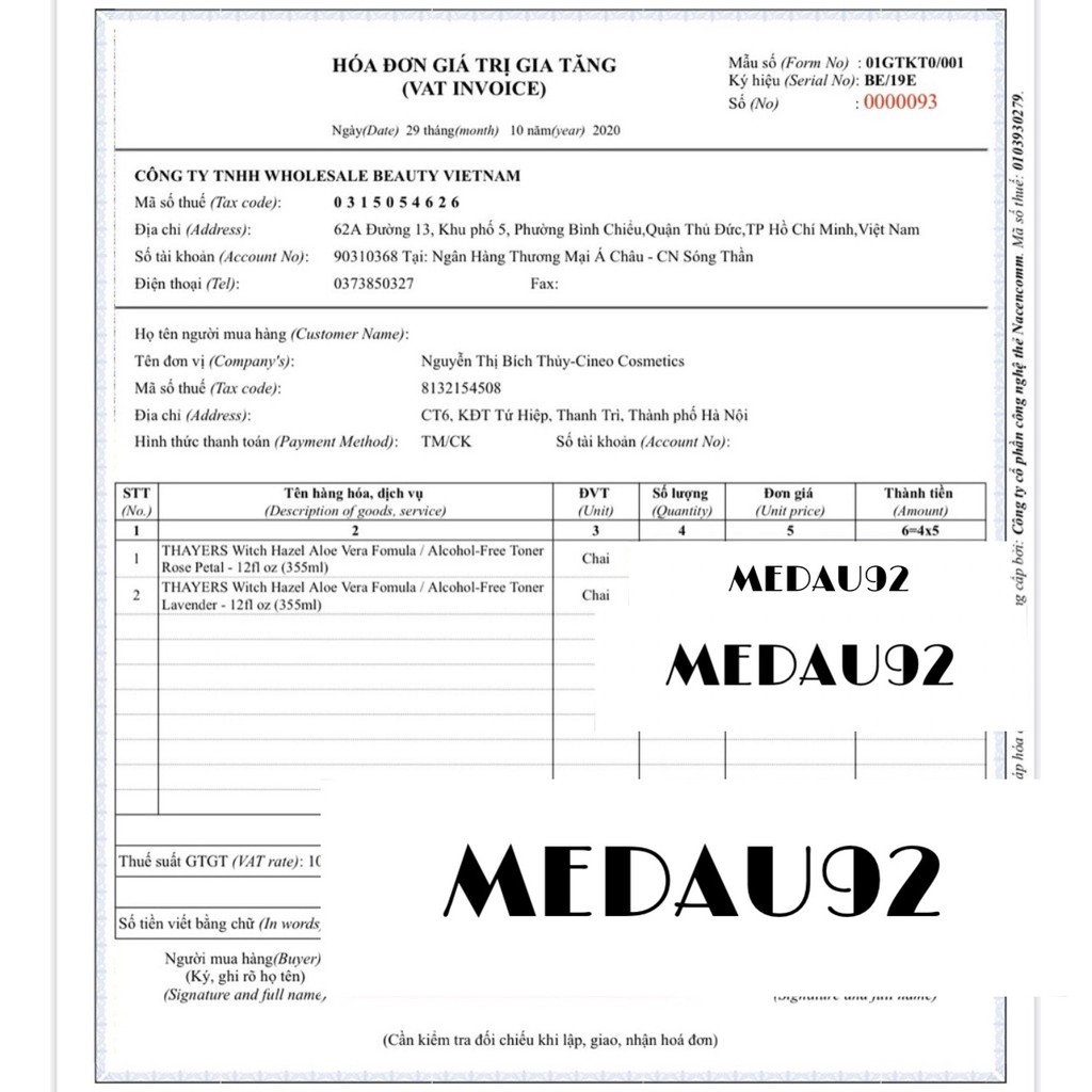 Nước hoa hồng Thayers Natural Alcohol Free Toner 355ml | BigBuy360 - bigbuy360.vn