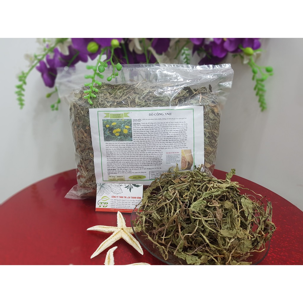 Lá Bồ Công Anh Khô 500g - Hàng Cao Cấp