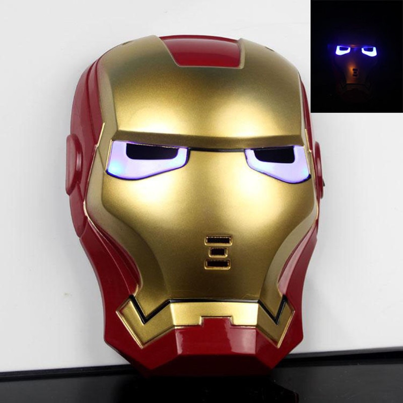 Marvel Mô Hình Nhân Vật Iron Man Phim The Avengers Có Đèn Led