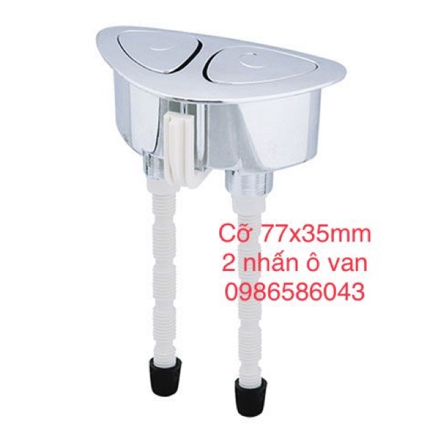 Nút nhấn bàn cầu thay thế cho inax, toto, american, caesar, cotto, ,,,