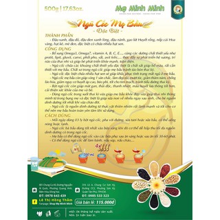 NGŨ CỐC MẸ BẦU ĐẶC BIỆT
