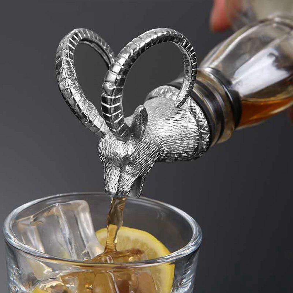 Nút Chặn Chai Rượu Vang Hình Đầu Hươu Độc Đáo Tiện Dụng