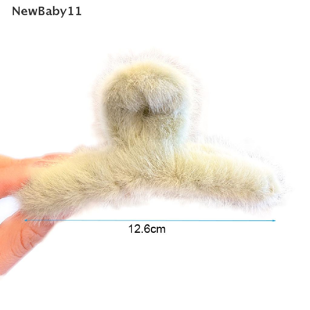 Kẹp Tóc Càng Cua Bằng Vải Bông Mềm Nhiều Màu Dễ Thương Thời Trang Mùa Đông Cho Bạn Gái Giá Đỡ