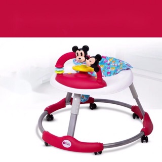 Xe tập đi gấp gọn khung kim loại Mickey