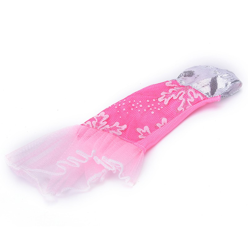 Đầm Dự Tiệc Handmade Thời Trang Cho Búp Bê 9 "