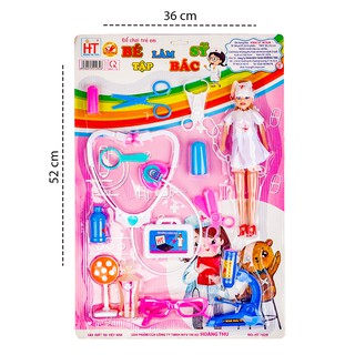 Vỉ đồ chơi bác sĩ ht7629