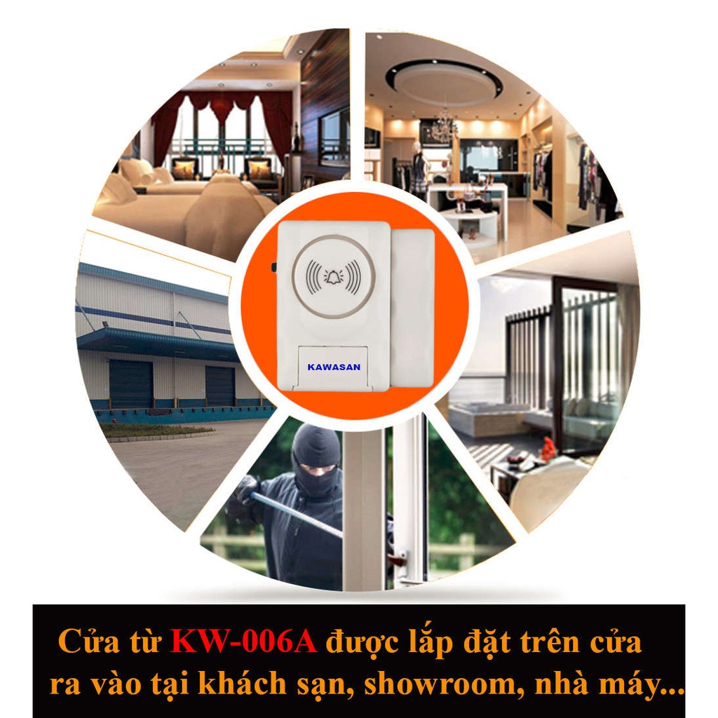 Báo động khi có người mở cửa 006A