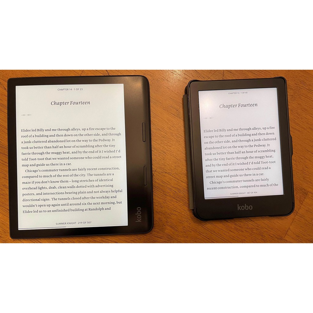 Máy đọc sách Kobo Sage - 8inch 32Gb - 100% newseal - Bảo hành 12 tháng