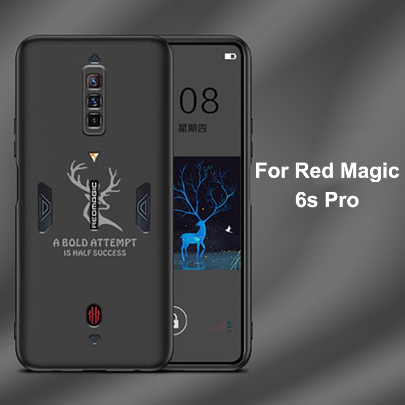 Ốp điện thoại silicon tpu dẻo cho Zte nubia red magic 6s pro redmagic 6s pro nx669j-s red magic 6spro